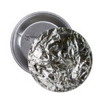 Crunched Foil Buttons