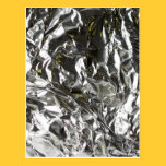 Crunched Foil postcards