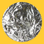 Crunched Foil stickers