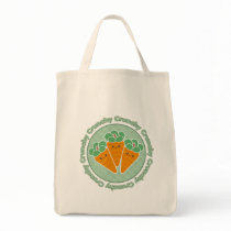 Crunchy Carrots Kawaii Tote Bag