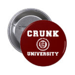 crunk university pinback buttons