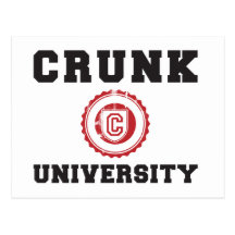 Crunk University Postcards