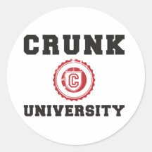 Crunk University Stickers