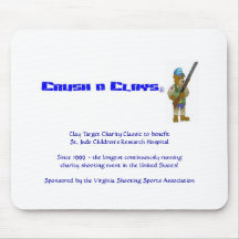Crush n Clays & Bear Mouse Pad