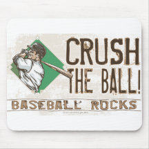 Crushin' the Ball! Mousepad