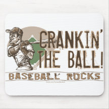 Crushin' the Ball! Mousepad