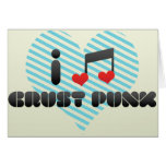 Crust Punk fan Cards