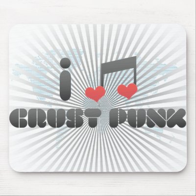 Crust Punk fan Mouse Pad by MusicLovers