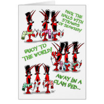 Crustacean Carols! Cards