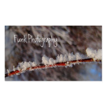 Crusty Frost Business Card Template