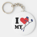 Crutch Love Keychains