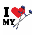 Crutch Love Ladies T t-shirts