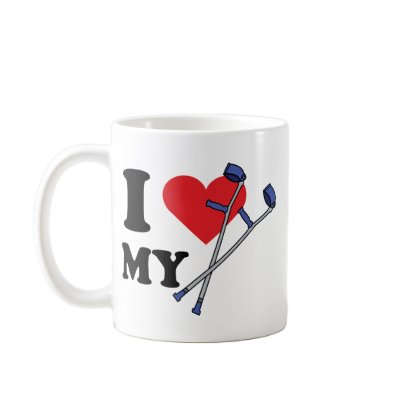 Crutch Love Mug by hobble