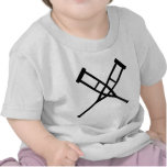 crutches crossed tees