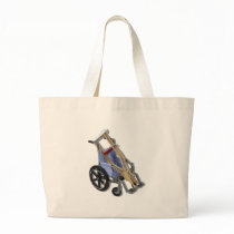 CrutchesWheelchair081210 Canvas Bags