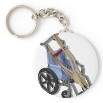 CrutchesWheelchair081210 Keychain