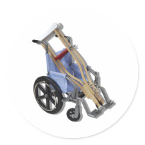 CrutchesWheelchair081210 Stickers