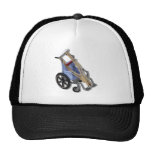 CrutchesWheelchair081210 Trucker Hats