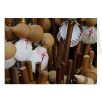 Cruz de Santiago Shells Card cards