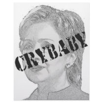 Crybaby - Hillary Clinton Personalized Letterhead