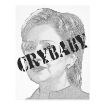 Crybaby - Hillary Clinton Personalized Letterhead