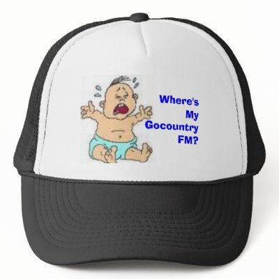crybaby, Where's My Gocountry FM? Hats by Countrykitten