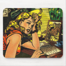 Crying Over My Diary Mousepads