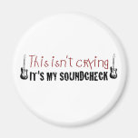 Crying sound check fridge magnet