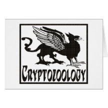 Cryptozoology Greeting Card