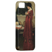 Crystal Ball, JW Waterhouse, Vintage Victorian Art iPhone 5 Cover