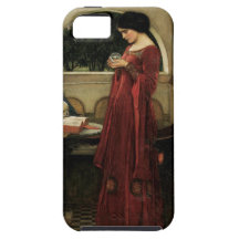 Crystal Ball, JW Waterhouse, Vintage Victorian Art iPhone 5 Case