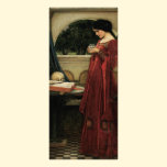 Crystal Ball, JW Waterhouse, Vintage Victorian Art rack cards