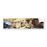 Crystal Caves In Dark Bumper Stickers