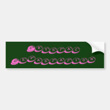 Crystal Devastation Bumper Stickers