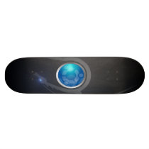 crystal dragon skateboard