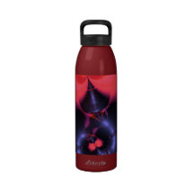 Crystal Ghost – Salmon & Indigo Surprise  Embrace Reusable Water Bottles