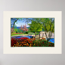 Crystal Hermitage Garden - Ananda Posters