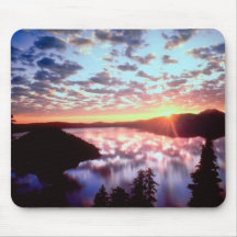 Crystal Lake National Park, Oregon Mouse Mat
