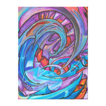 "Crystal Mech" Canvas Prints