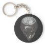 Crystal Skull Key Chain