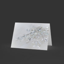 Crystal Snowflake Card