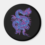 crystalized.dragon refrigerator magnet