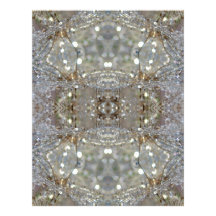 Crystallized Dandelions Custom Letterhead