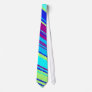 Crystallized Stripes Custom Tie