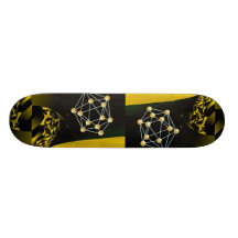 Crystals fresh and aged Orbit Skateboard Decks