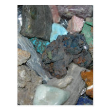 Crystals Post Card