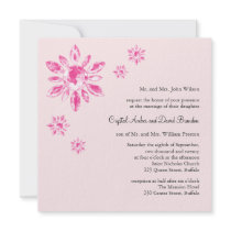 Crystal's Wedding Invitation (pink)