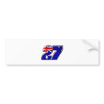 CS27flag Bumper Stickers