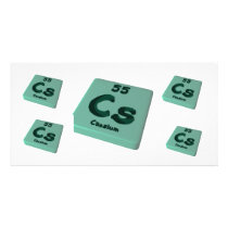 Cs Caesium Photo Cards