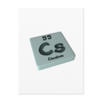 Cs Caesium Postcards